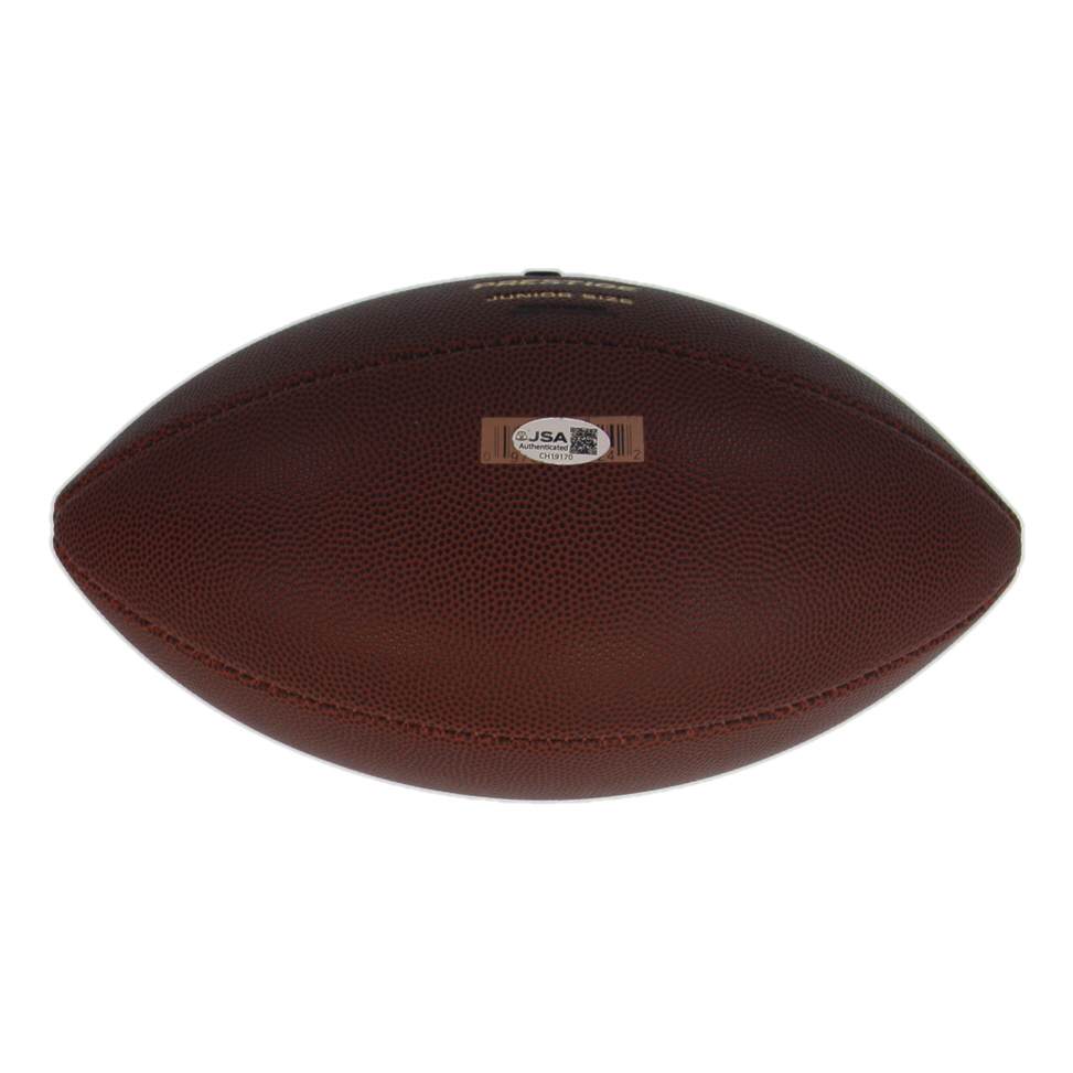 Larry Fitzgerald Signed NFL Youth Football (JSA) at PristineAuction.com Larry Fitzgerald Signed NFL Youth Football (JSA) at PristineAuction.com