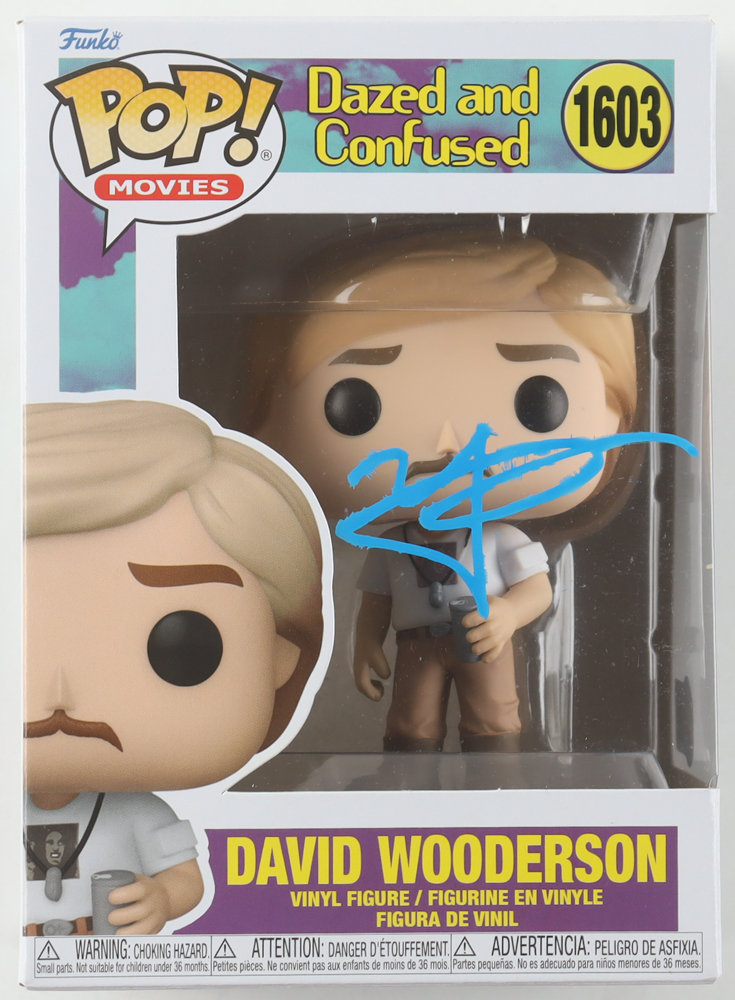 Matthew McConaughey Signed "Dazed and Confused" #1603 David Wooderson Funko Pop! Vinyl Figure (Beckett) at PristineAuction.com Matthew McConaughey Signed "Dazed and Confused" #1603 David Wooderson Funko Pop! Vinyl Figure (Beckett) at PristineAuction.com