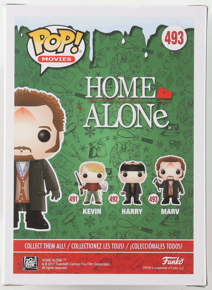 Daniel Stern Signed "Home Alone" #493 Marv Funko Pop! Vinyl Figure Inscribed "Marv" (Beckett) at PristineAuction.com Daniel Stern Signed "Home Alone" #493 Marv Funko Pop! Vinyl Figure Inscribed "Marv" (Beckett) at PristineAuction.com
