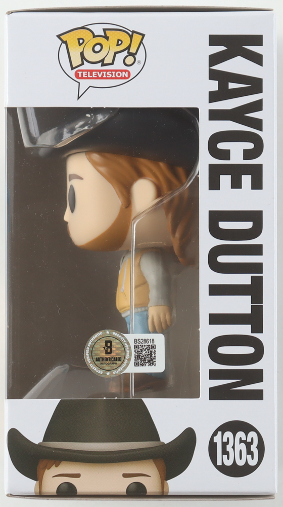 Luke Grimes Signed "Yellowstone" #1363 Kayce Dutton Funko Pop! Vinyl Figure (Beckett) at PristineAuction.com Luke Grimes Signed "Yellowstone" #1363 Kayce Dutton Funko Pop! Vinyl Figure (Beckett) at PristineAuction.com