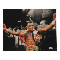 Mike Tyson Signed 11x14 Photo (JSA) at PristineAuction.com
