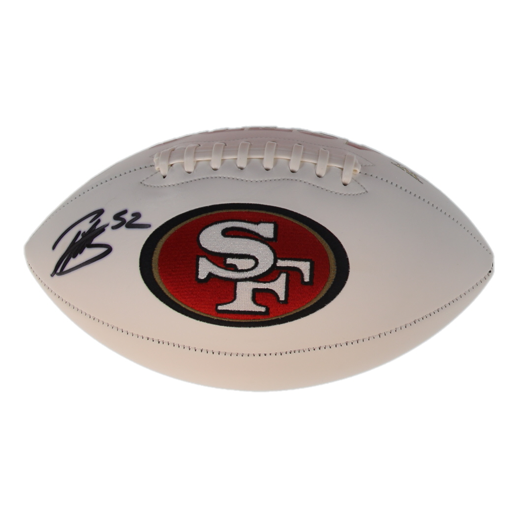 Patrick Willis Signed 49ers Logo Football (Beckett) at PristineAuction.com Patrick Willis Signed 49ers Logo Football (Beckett) at PristineAuction.com