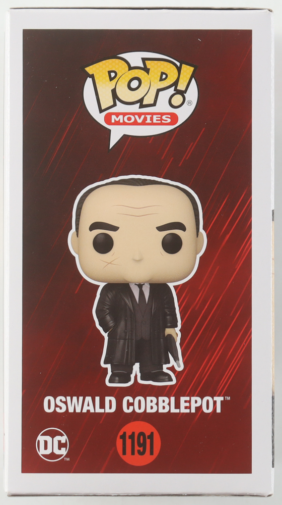 Colin Farrell Signed "The Batman" #1191 Oswald Cobblepot Funko Pop! Vinyl Figure (Beckett) at PristineAuction.com Colin Farrell Signed "The Batman" #1191 Oswald Cobblepot Funko Pop! Vinyl Figure (Beckett) at PristineAuction.com