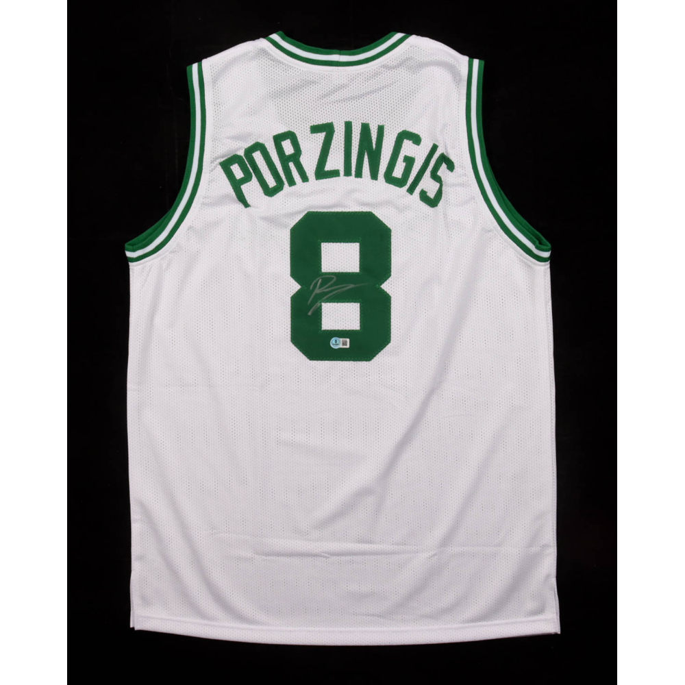 Kristaps Porzingis Signed Jersey (Beckett) at PristineAuction.com