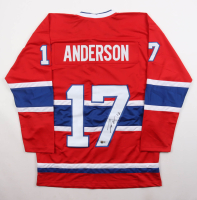 Josh Anderson Signed Jersey (Beckett) at PristineAuction.com
