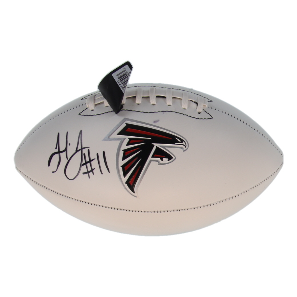 Julio Jones Signed Falcons Logo Football (Beckett) at PristineAuction.com Julio Jones Signed Falcons Logo Football (Beckett) at PristineAuction.com