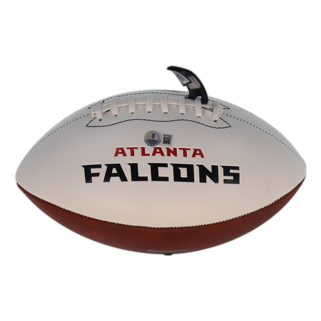 Julio Jones Signed Falcons Logo Football (Beckett) at PristineAuction.com Julio Jones Signed Falcons Logo Football (Beckett) at PristineAuction.com