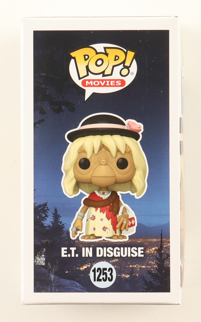 Matthew De Meritt Signed "E.T.: The Extra Terrestrial" #1253 E.T. In Disguise Funko Pop! Vinyl Figure Inscribed "ET" & "Phone Home" (ACOA) at PristineAuction.com Matthew De Meritt Signed "E.T.: The Extra Terrestrial" #1253 E.T. In Disguise Funko Pop! Vinyl Figure Inscribed "ET" & "Phone Home" (ACOA) at PristineAuction.com