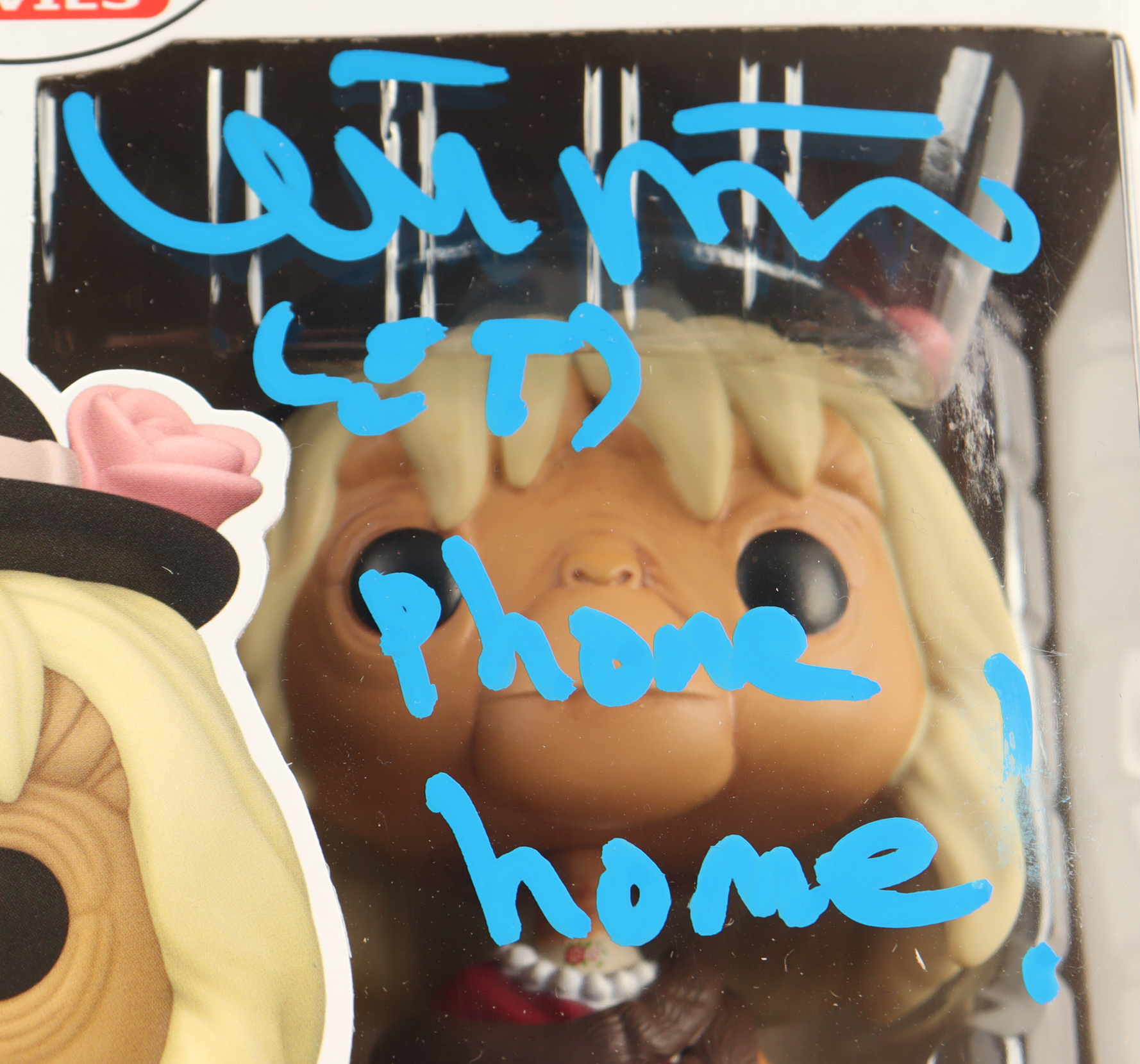 Matthew De Meritt Signed "E.T.: The Extra Terrestrial" #1253 E.T. In Disguise Funko Pop! Vinyl Figure Inscribed "ET" & "Phone Home" (ACOA) at PristineAuction.com Matthew De Meritt Signed "E.T.: The Extra Terrestrial" #1253 E.T. In Disguise Funko Pop! Vinyl Figure Inscribed "ET" & "Phone Home" (ACOA) at PristineAuction.com