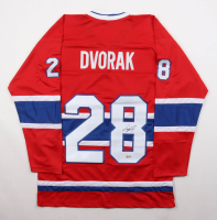 Christian Dvorak Signed Jersey (Beckett) at PristineAuction.com