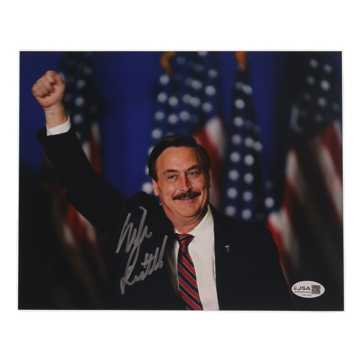 Mike Lindell Signed 8x10 Photo (JSA) at PristineAuction.com Mike Lindell Signed 8x10 Photo (JSA) at PristineAuction.com
