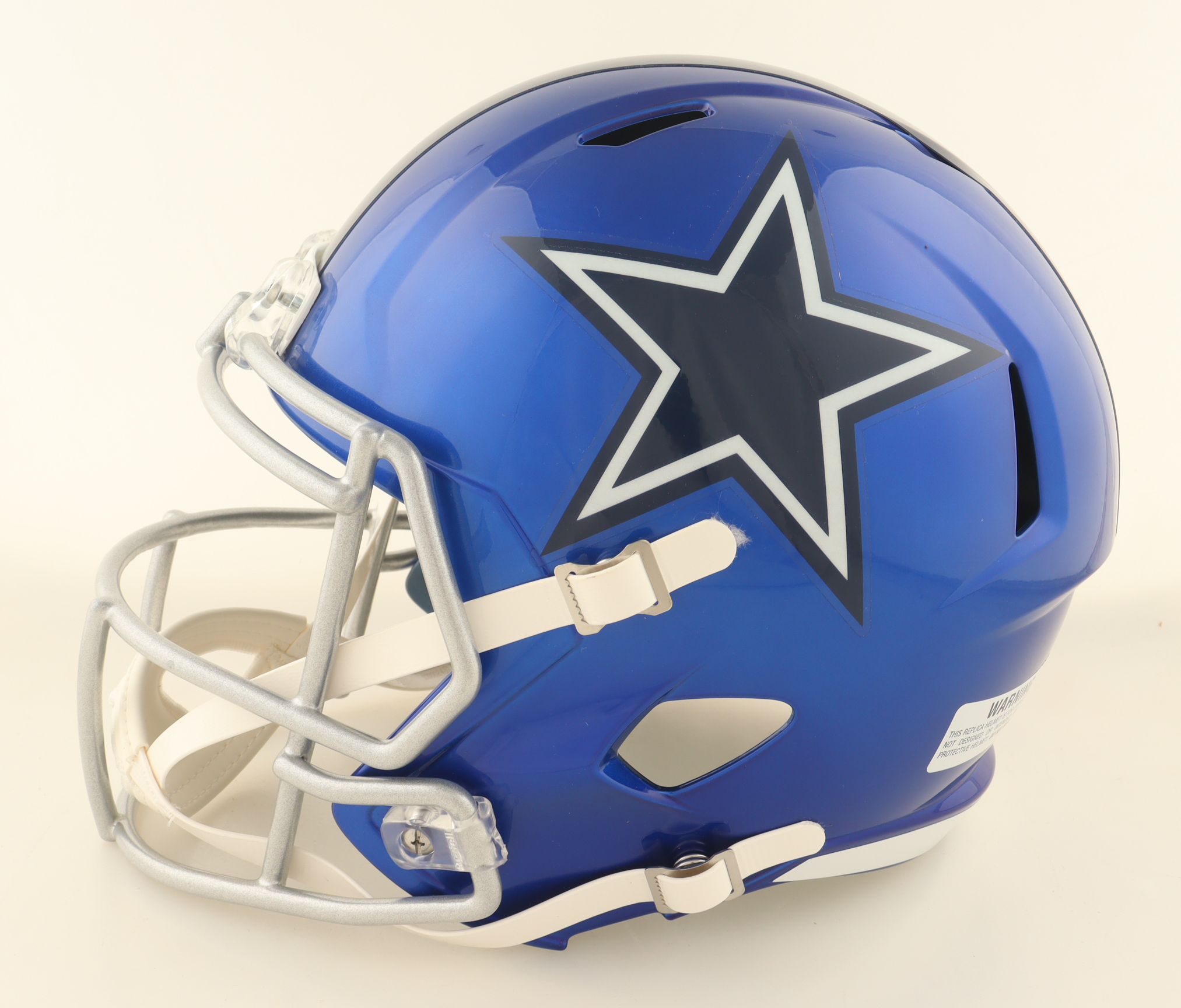 Cowboys Full-Size Authentic On-Field Flash Alternate Speed Helmet at PristineAuction.com Cowboys Full-Size Authentic On-Field Flash Alternate Speed Helmet at PristineAuction.com