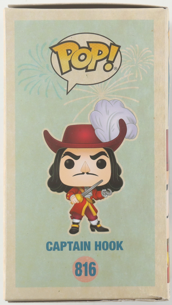 Dustin Hoffman Signed "Disneyland Resort 65th Anniversary" #816 Captain Hook Funko Pop! Vinyl Figure (Beckett) at PristineAuction.com Dustin Hoffman Signed "Disneyland Resort 65th Anniversary" #816 Captain Hook Funko Pop! Vinyl Figure (Beckett) at PristineAuction.com