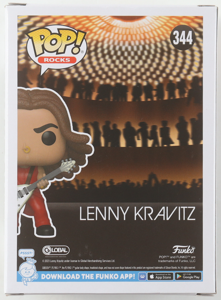 Lenny Kravitz Signed #344 Funko Pop! Vinyl Figure (Beckett) at PristineAuction.com Lenny Kravitz Signed #344 Funko Pop! Vinyl Figure (Beckett) at PristineAuction.com