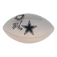 Zack Martin Signed Cowboys Logo Football (Prova & Beckett) at PristineAuction.com