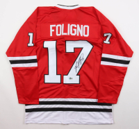Nick Foligno Signed Jersey (Beckett) at PristineAuction.com