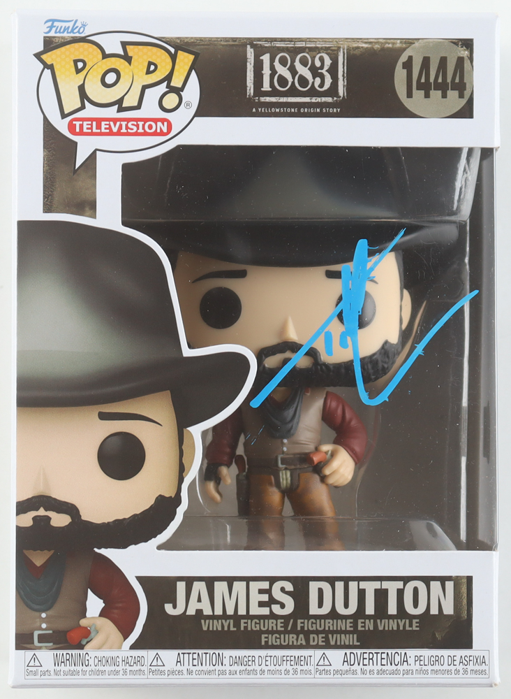 Tim McGraw Signed "1883" #1444 James Dutton Funko Pop! Vinyl Figure (Beckett) at PristineAuction.com Tim McGraw Signed "1883" #1444 James Dutton Funko Pop! Vinyl Figure (Beckett) at PristineAuction.com