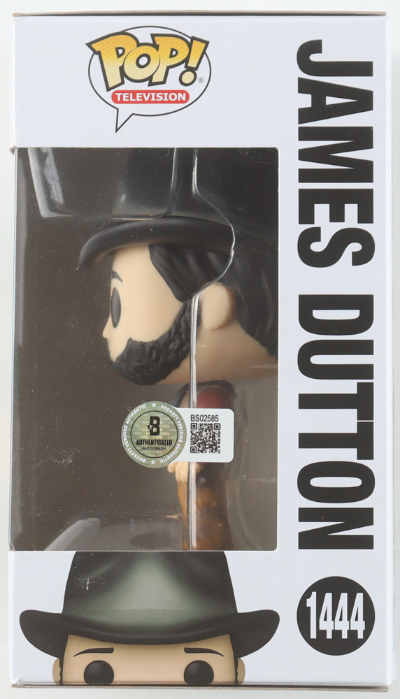 Tim McGraw Signed "1883" #1444 James Dutton Funko Pop! Vinyl Figure (Beckett) at PristineAuction.com Tim McGraw Signed "1883" #1444 James Dutton Funko Pop! Vinyl Figure (Beckett) at PristineAuction.com