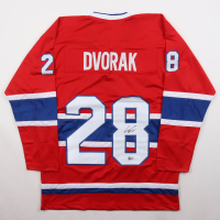 Christian Dvorak Signed Jersey (Beckett) at PristineAuction.com