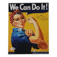Dorothy Trate Signed "Rosie the Riveter" 8x10 Photo Inscribed "1944 'Rosie'" (JSA) at PristineAuction.com