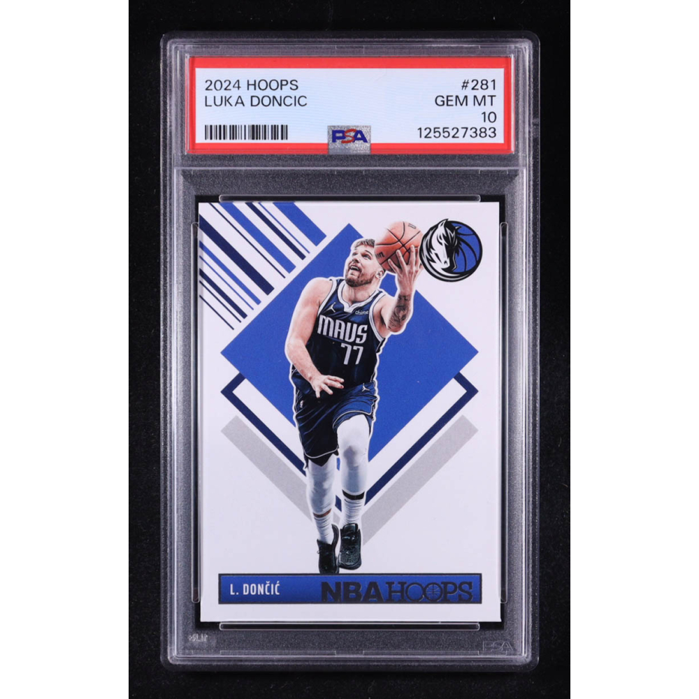 Luka Doncic 2024-25 Hoops #281 (PSA 10) at PristineAuction.com