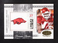 Darren McFadden 2008 Leaf Certified Materials Souvenir Stamps College Material College Logo Prime #3 #17/25 RC at PristineAuction.com