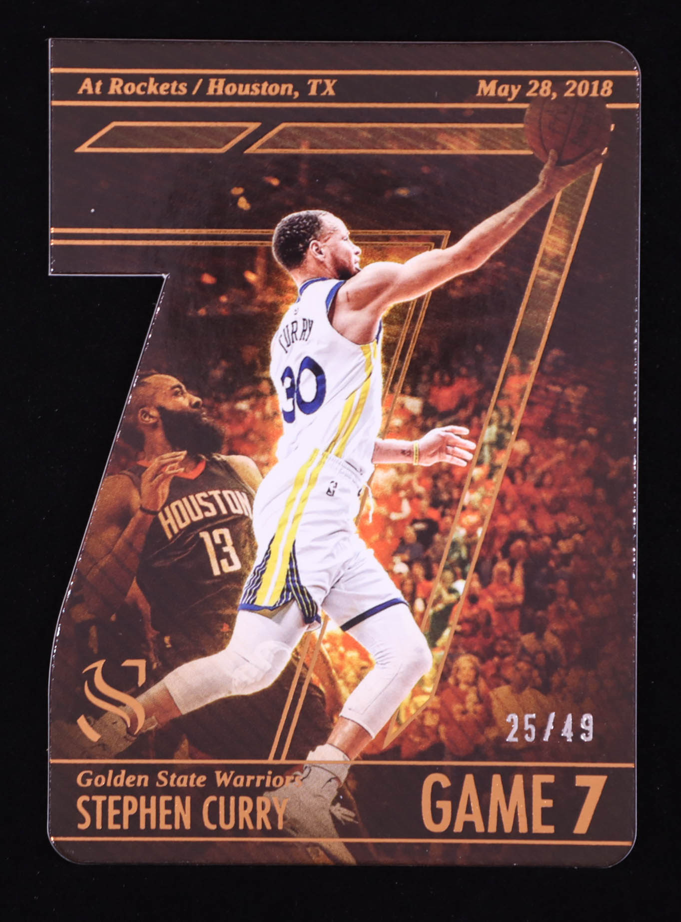 Stephen Curry 2024-25 Panini Silhouette Superstars Die Cut Bronze #4 #25/49 at PristineAuction.com Stephen Curry 2024-25 Panini Silhouette Superstars Die Cut Bronze #4 #25/49 at PristineAuction.com