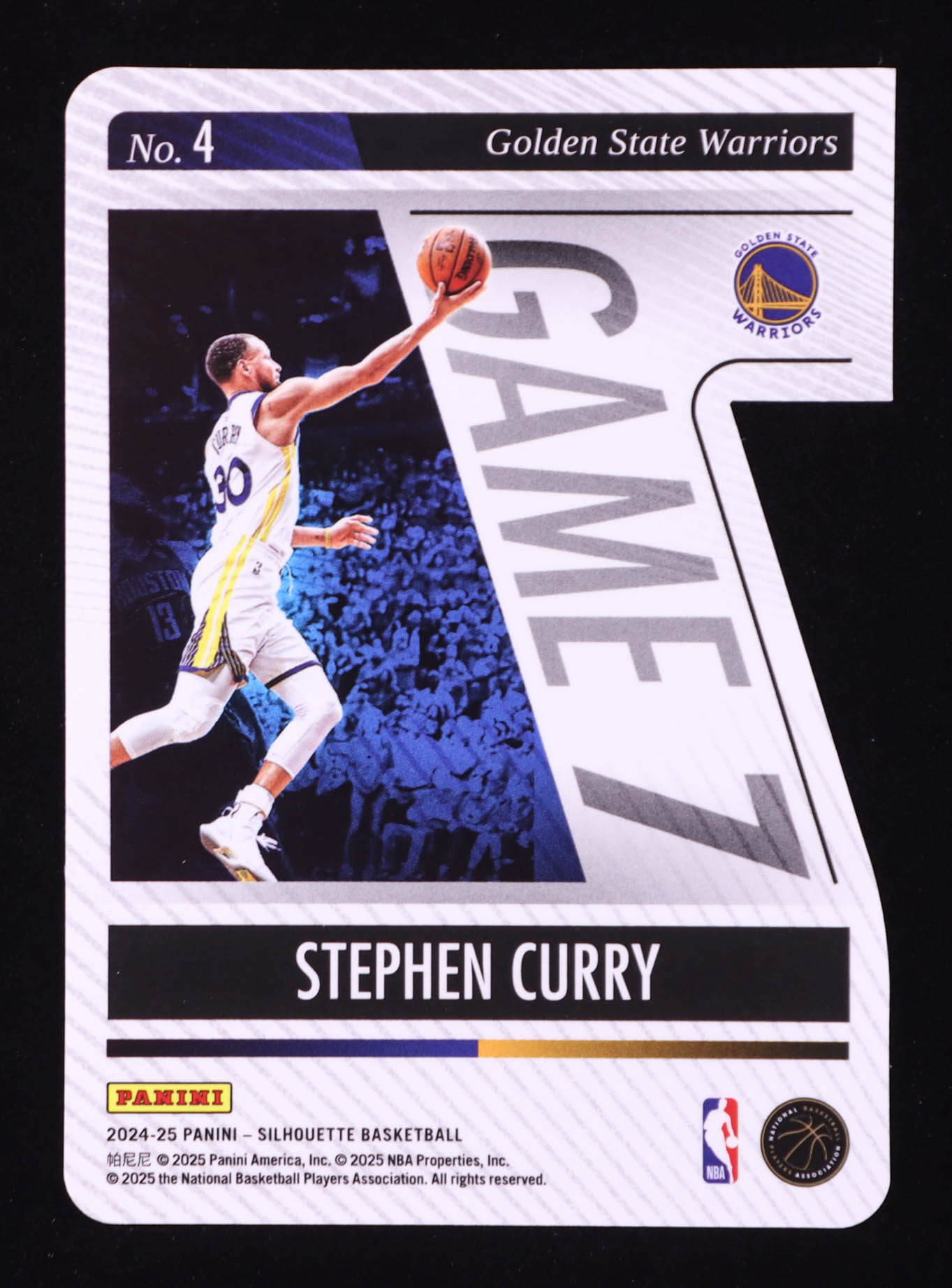 Stephen Curry 2024-25 Panini Silhouette Superstars Die Cut Bronze #4 #25/49 at PristineAuction.com Stephen Curry 2024-25 Panini Silhouette Superstars Die Cut Bronze #4 #25/49 at PristineAuction.com