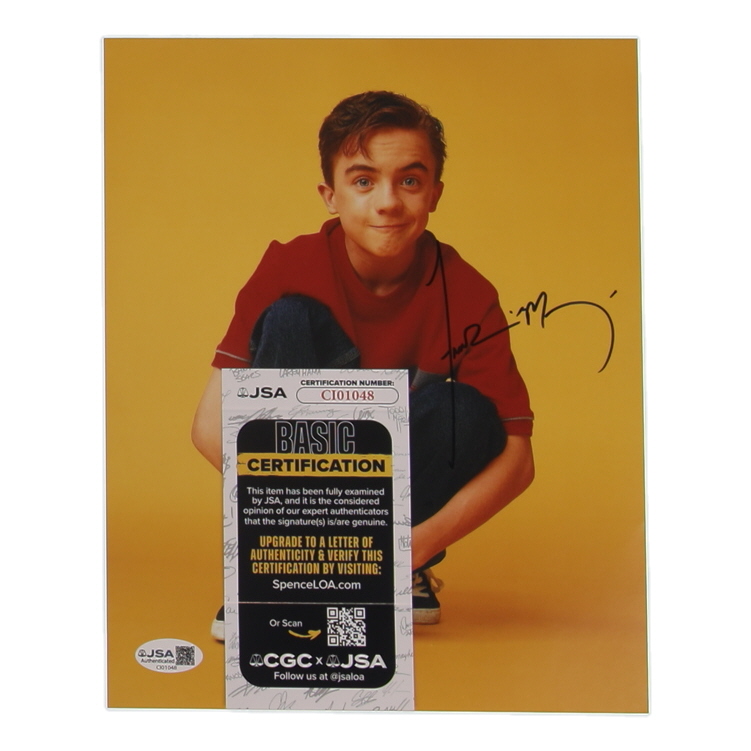 Frankie Muniz Signed "Malcolm in the Middle" 8x10 Photo (JSA) at PristineAuction.com Frankie Muniz Signed "Malcolm in the Middle" 8x10 Photo (JSA) at PristineAuction.com