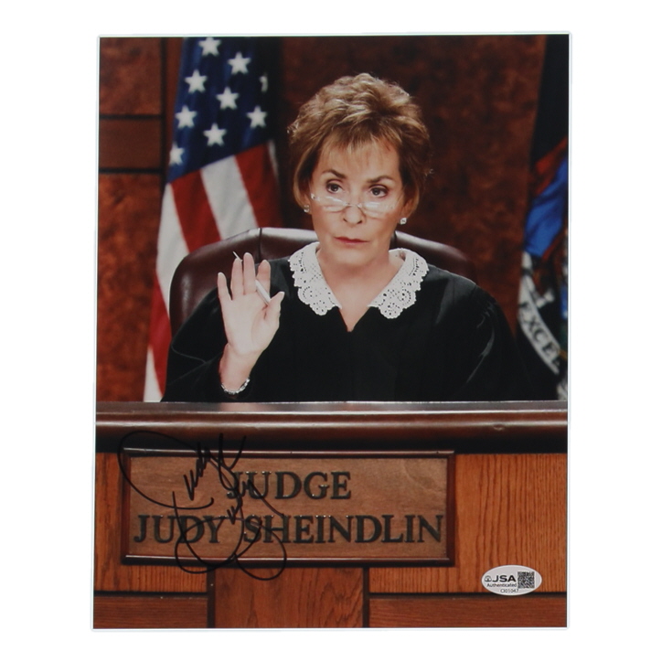 Judy Sheindlin Signed "Judge Judy" 8x10 Photo (JSA) at PristineAuction.com Judy Sheindlin Signed "Judge Judy" 8x10 Photo (JSA) at PristineAuction.com