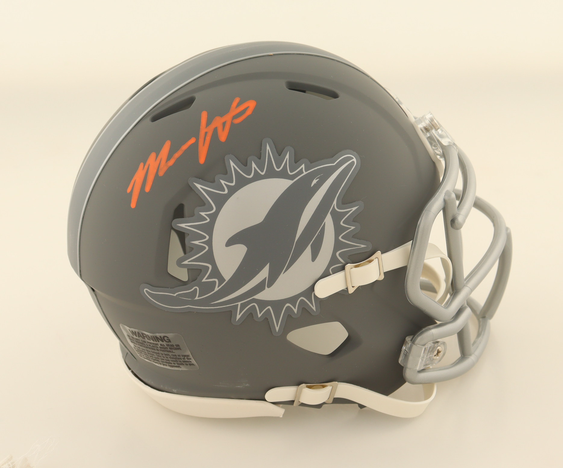 Malik Washington Signed Dolphins Slate Alternate Speed Mini Helmet (JSA) at PristineAuction.com Malik Washington Signed Dolphins Slate Alternate Speed Mini Helmet (JSA) at PristineAuction.com