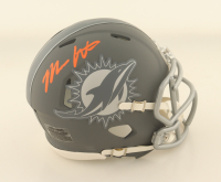 Malik Washington Signed Dolphins Slate Alternate Speed Mini Helmet (JSA) at PristineAuction.com