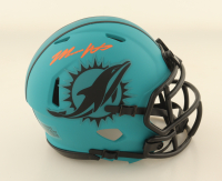 Malik Washington Signed Dolphins Rave Alternate Speed Mini Helmet (JSA) at PristineAuction.com