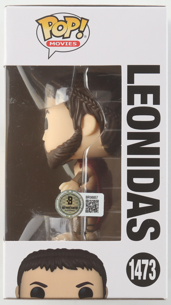 Gerard Butler Signed "Warner Bros 100th Anniversary" #1473 Leonidas Funko Pop! Vinyl Figure (Beckett) at PristineAuction.com Gerard Butler Signed "Warner Bros 100th Anniversary" #1473 Leonidas Funko Pop! Vinyl Figure (Beckett) at PristineAuction.com