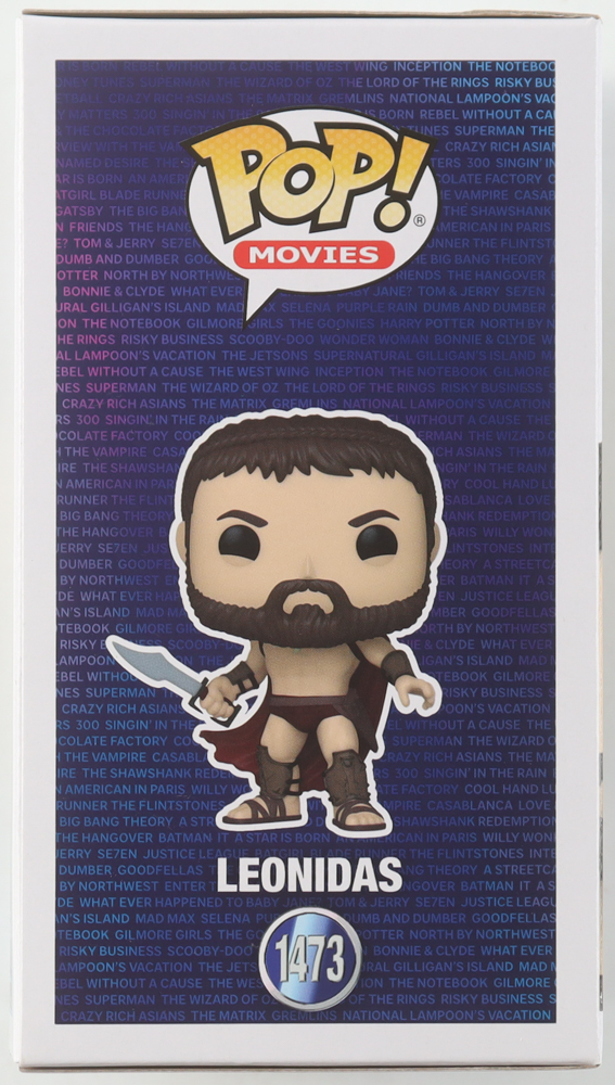 Gerard Butler Signed "Warner Bros 100th Anniversary" #1473 Leonidas Funko Pop! Vinyl Figure (Beckett) at PristineAuction.com Gerard Butler Signed "Warner Bros 100th Anniversary" #1473 Leonidas Funko Pop! Vinyl Figure (Beckett) at PristineAuction.com