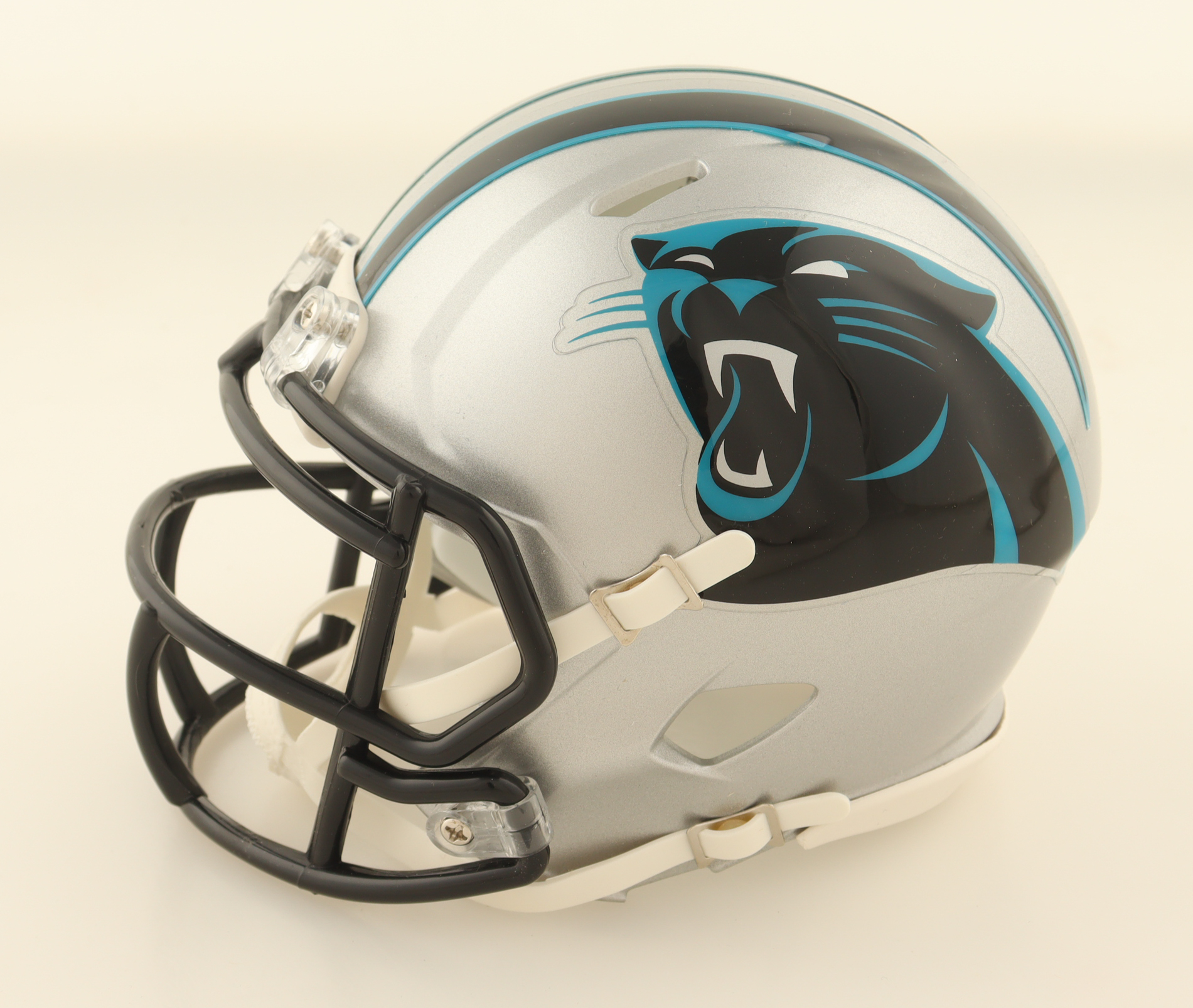 Chuba Hubbard Signed Panthers Speed Mini Helmet (Fanatics) at PristineAuction.com Chuba Hubbard Signed Panthers Speed Mini Helmet (Fanatics) at PristineAuction.com