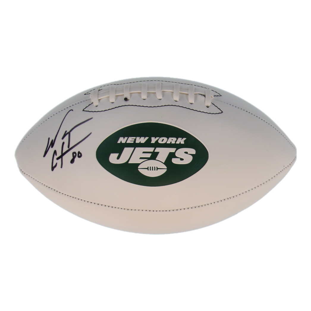 Wayne Chrebet Signed Jets Logo Football (Beckett) at PristineAuction.com Wayne Chrebet Signed Jets Logo Football (Beckett) at PristineAuction.com