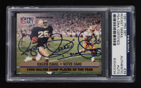 Raghib Rocket Ismail Signed 1991 NFL Pro Set Inscribed "Rocket 25" #36 RC (PSA) at PristineAuction.com