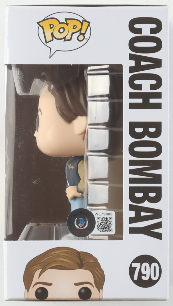 Emilio Estevez Signed "The Mighty Ducks" #790 Coach Bombay Funko Pop! Vinyl Figure (Beckett) at PristineAuction.com Emilio Estevez Signed "The Mighty Ducks" #790 Coach Bombay Funko Pop! Vinyl Figure (Beckett) at PristineAuction.com