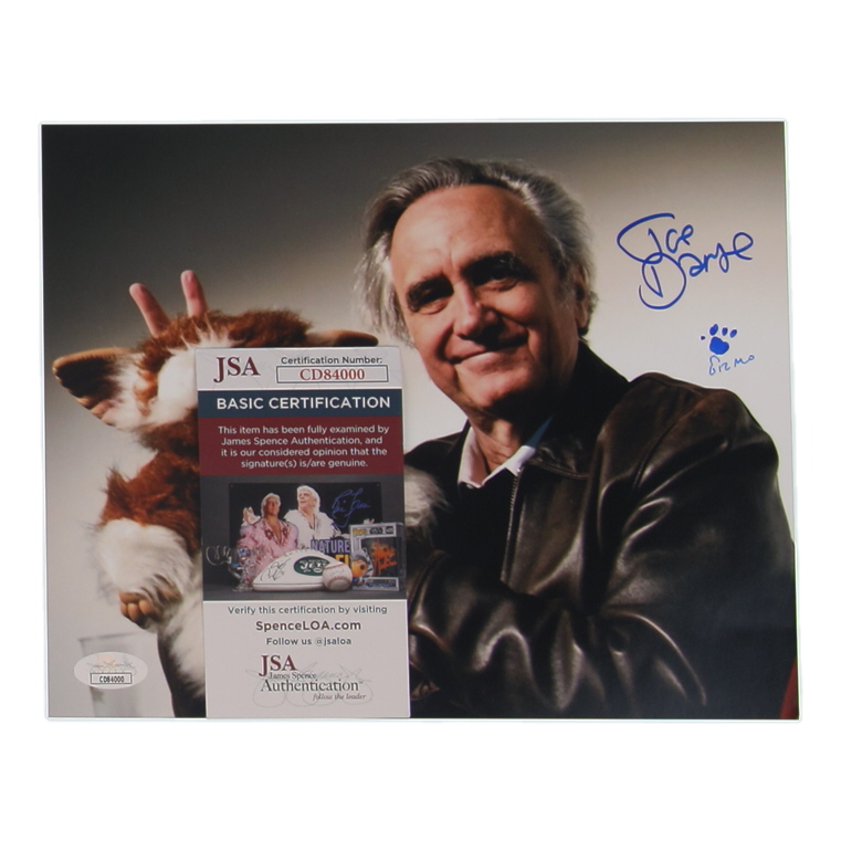 Joe Dante Signed "Gremlins" 8x10 Photo Inscribed "and Gizmo" with Pawprint Sketch (JSA) at PristineAuction.com Joe Dante Signed "Gremlins" 8x10 Photo Inscribed "and Gizmo" with Pawprint Sketch (JSA) at PristineAuction.com