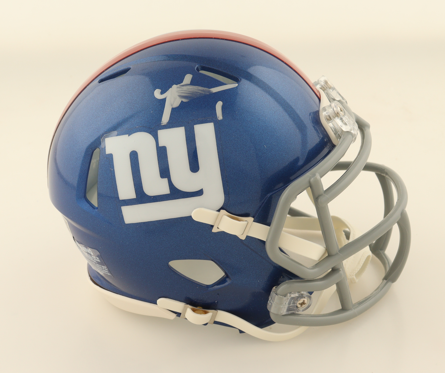 Malik Nabers Signed Giants Speed Mini Helmet (Fanatics) at PristineAuction.com Malik Nabers Signed Giants Speed Mini Helmet (Fanatics) at PristineAuction.com