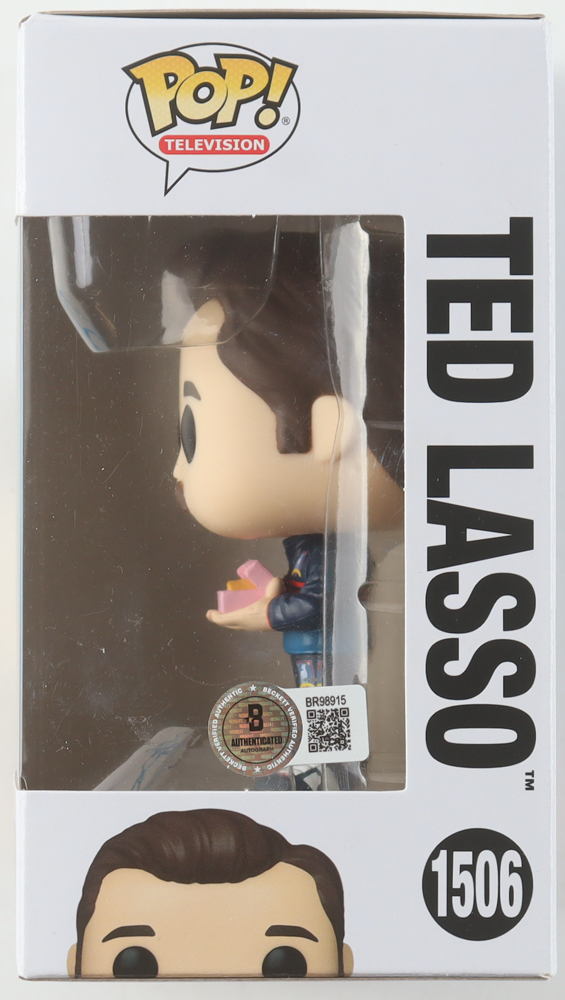 Jason Sudeikis Signed "Ted Lasso" #1506 Ted Lasso Funko Pop! Vinyl Figure (Beckett) at PristineAuction.com Jason Sudeikis Signed "Ted Lasso" #1506 Ted Lasso Funko Pop! Vinyl Figure (Beckett) at PristineAuction.com