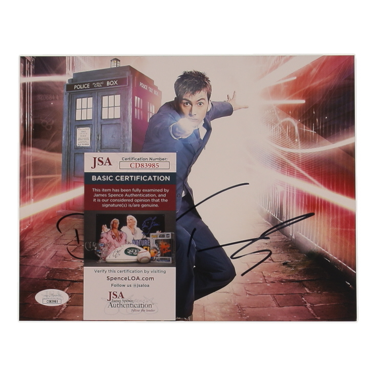 David Tennant Signed "Doctor Who" 8x10 Photo (JSA) at PristineAuction.com David Tennant Signed "Doctor Who" 8x10 Photo (JSA) at PristineAuction.com