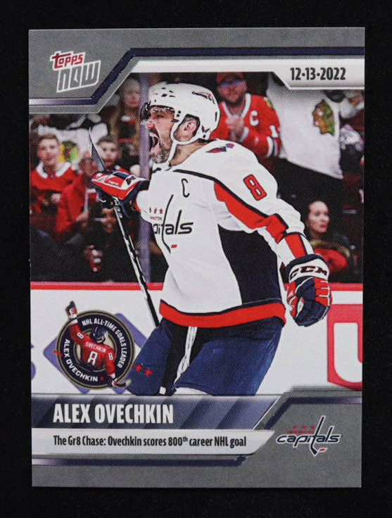 Alexander Ovechkin 2024-25 Topps Now Stickers #GR89 at PristineAuction.com Alexander Ovechkin 2024-25 Topps Now Stickers #GR89 at PristineAuction.com