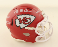 Pat Mahomes Sr. Signed Chiefs Speed Mini Helmet Inscribed "The O.G." & "M.V.P. Maker" (Beckett) at PristineAuction.com