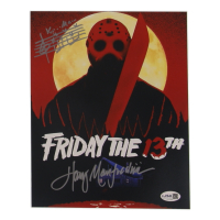 Harry Manfredini Signed "Friday the 13th" 8x10 Photo with Hand-Drawn Musical Notation Sketch (JSA) at PristineAuction.com