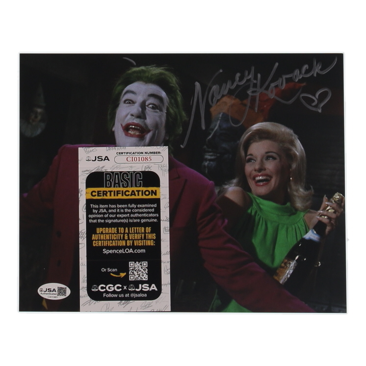 Nancy Kovack Signed "Batman" 8x10 Photo (JSA) at PristineAuction.com Nancy Kovack Signed "Batman" 8x10 Photo (JSA) at PristineAuction.com