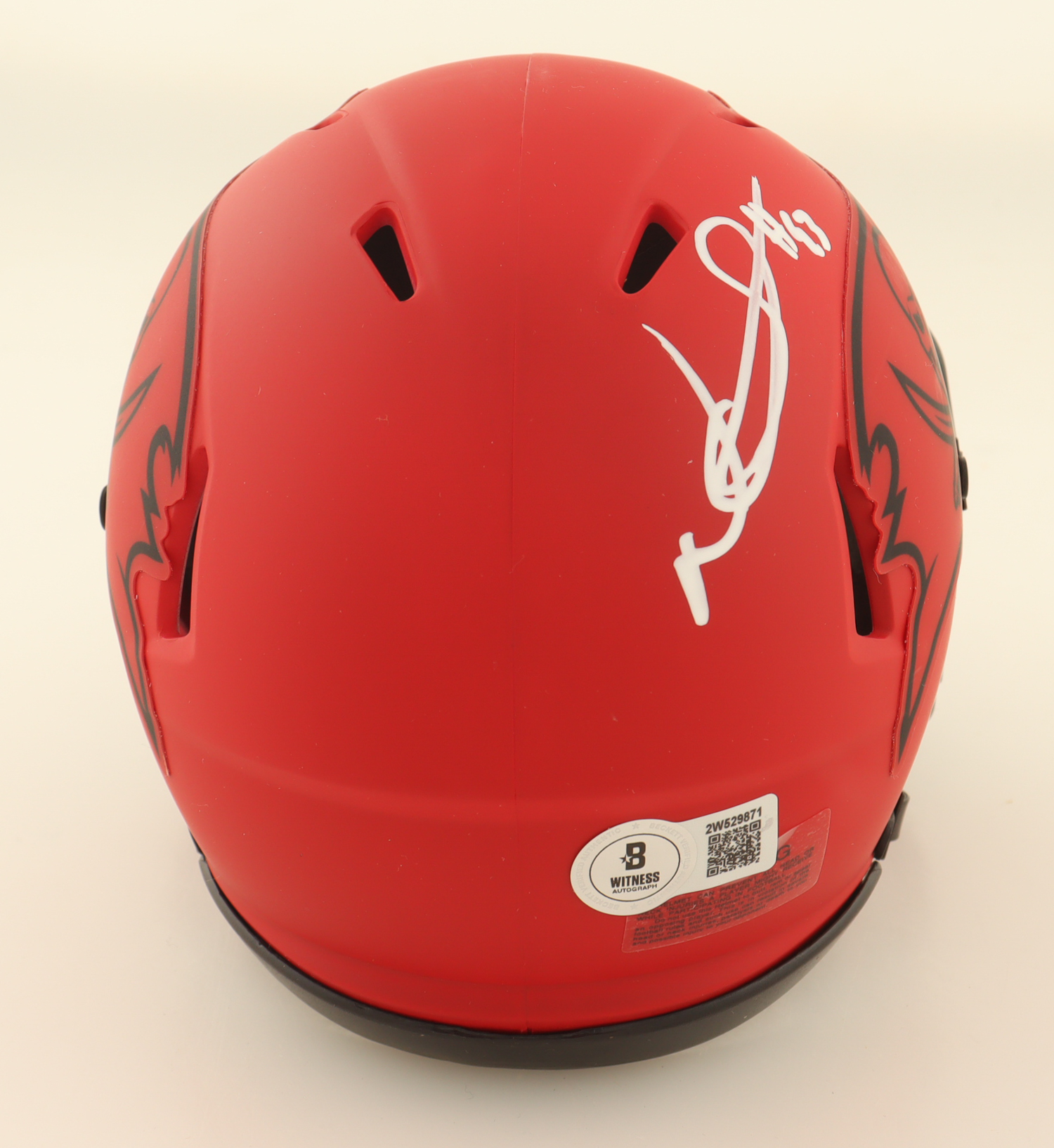 Ndamukong Suh Signed Buccaneers Rave Alternate Speed Mini Helmet (Beckett) at PristineAuction.com Ndamukong Suh Signed Buccaneers Rave Alternate Speed Mini Helmet (Beckett) at PristineAuction.com