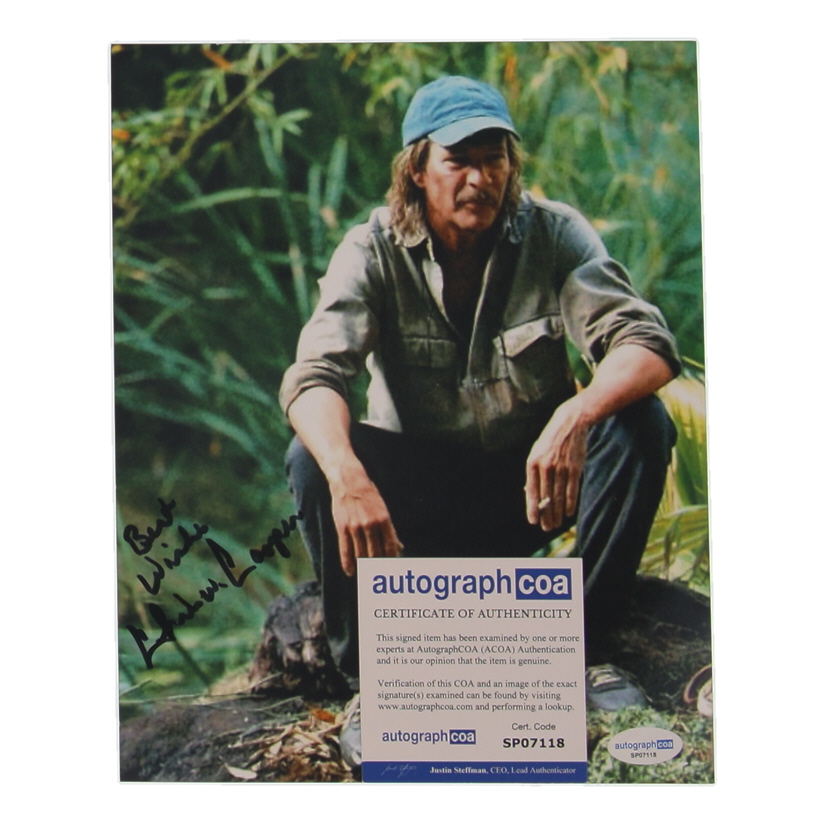 Chris Cooper Signed "Adaptation" 8x10 Photo Inscribed "Best Wishes" (ACOA) at PristineAuction.com Chris Cooper Signed "Adaptation" 8x10 Photo Inscribed "Best Wishes" (ACOA) at PristineAuction.com