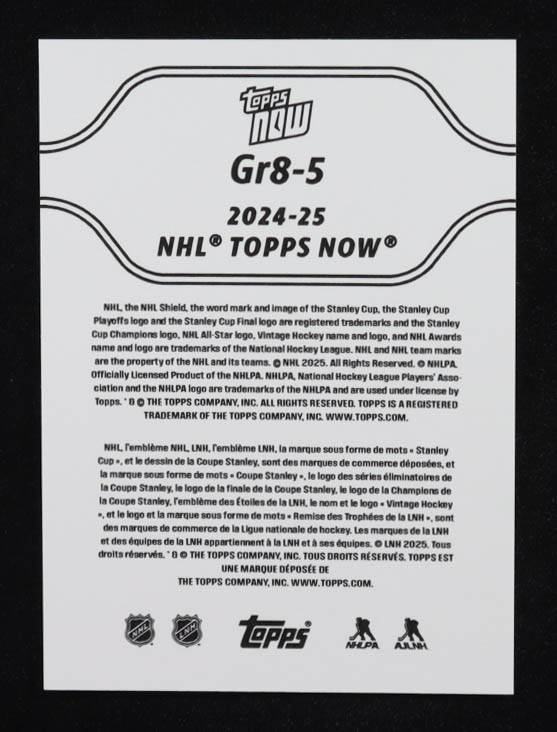 Alexander Ovechkin 2024-25 Topps Now Stickers #GR85 at PristineAuction.com Alexander Ovechkin 2024-25 Topps Now Stickers #GR85 at PristineAuction.com